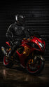 Ride Rich Unit 16 Armoured Softshell Waterproof Cargo Motorcycle Joggers - Black